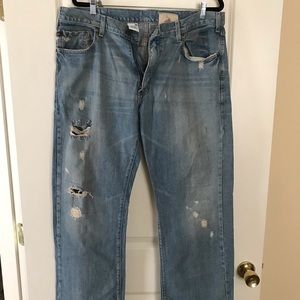 Hollister Boot Cut Vintage Jeans. (36W x 32L)